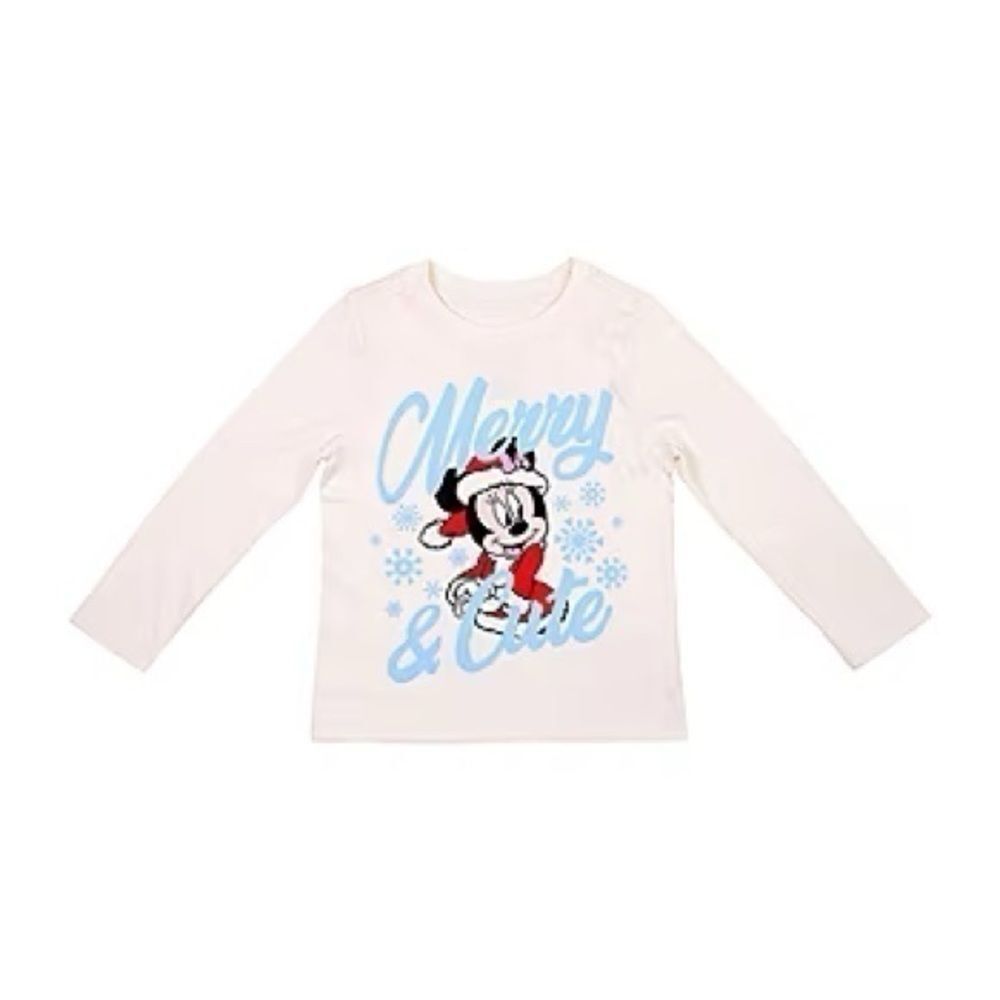 5/25 - Buy 5 for $25 Disney Toddler Girls Minnie Mouse Long Sleeve Shirt - 4T